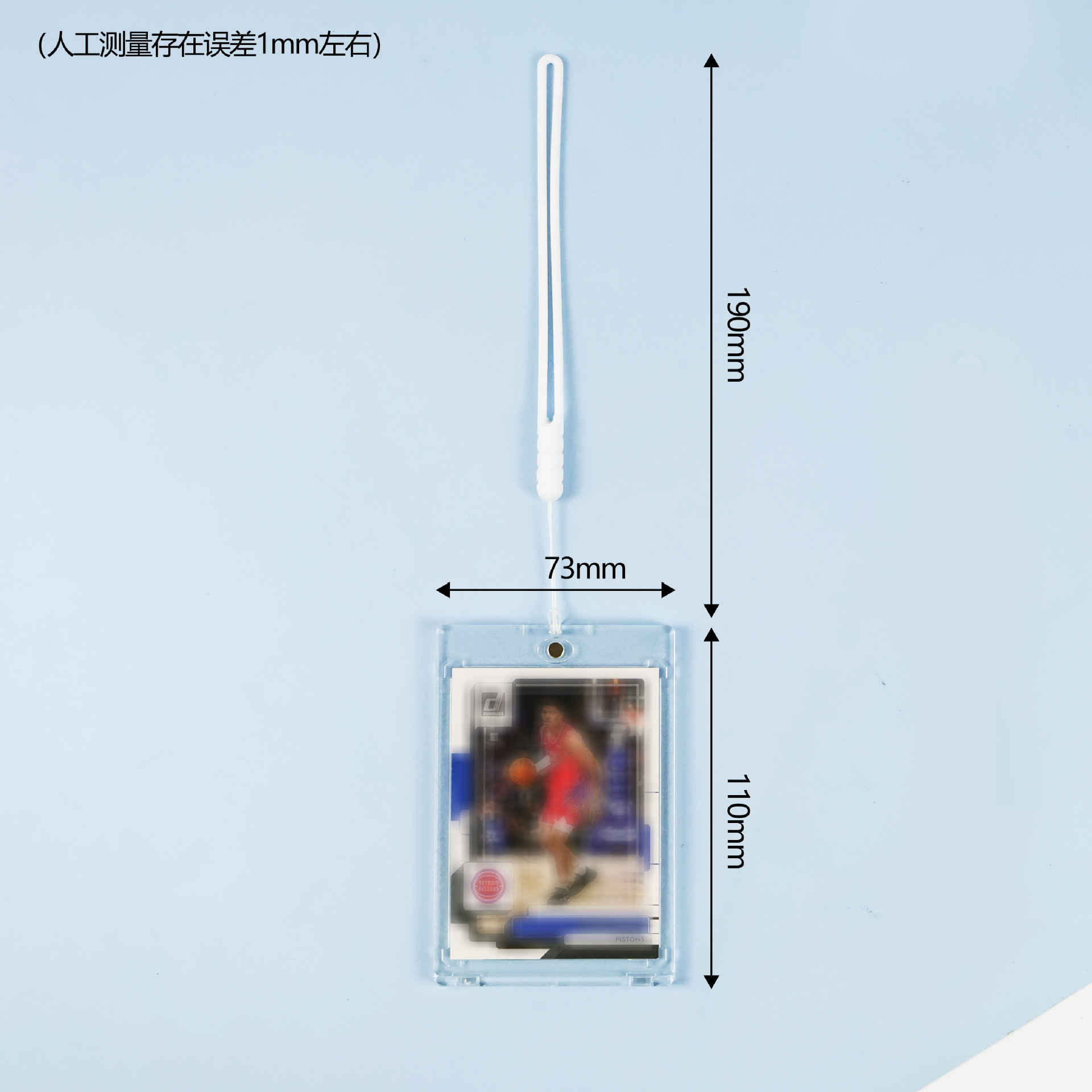 Cuerda de 3,5 pulgadas (64*89MM) con agujero