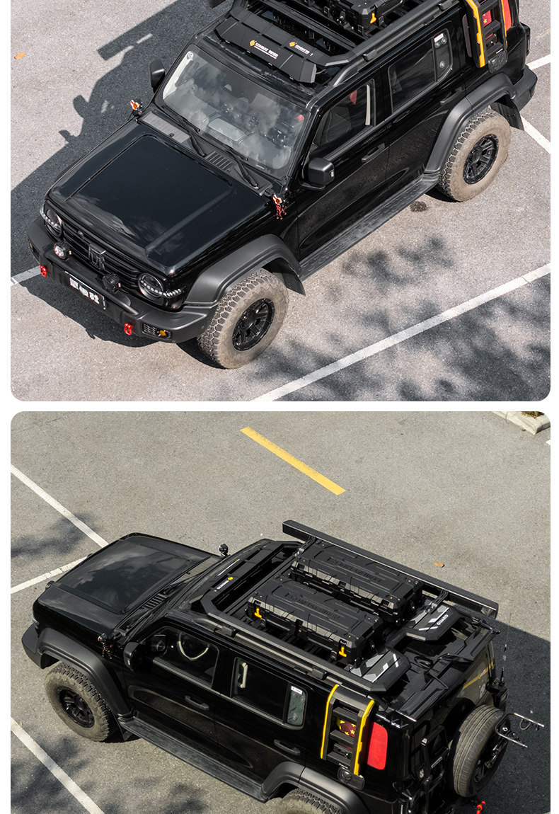 Suitable for Tank 300 Outdoor Camping Vehicle Roof Expansion, Explorer Roof Rack, Canopy Side Tent