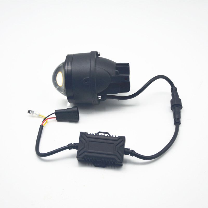 Aplicable a luz alta, luz baja, luz de conducción auxiliar, lente láser de 2 pulgadas y 3 pulgadas, lente de doble luz, lámpara de niebla
