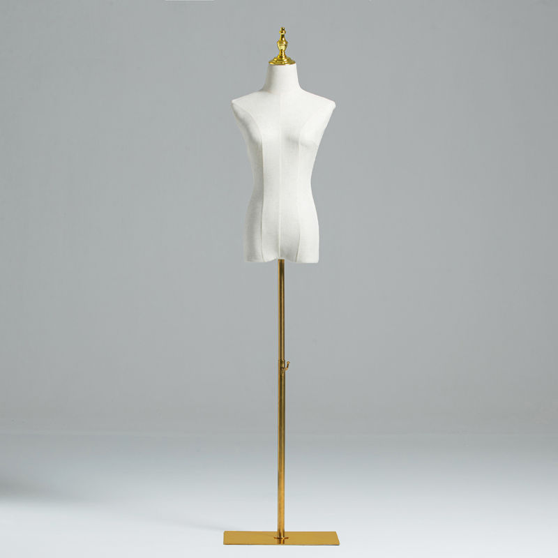 Modelo de cabeza maniquí accesorios tienda de ropa de mujer ventanas de exhibición modelo de vestido de boda busto modelo