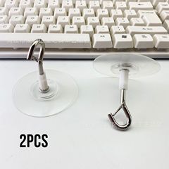 天花板圆形加厚无痕免打孔自粘贴挂钩吊钩吊顶粘钩气球飘带饰品挂