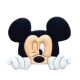 Pvc Soft Silicone Patch Mickey Mouse Mickey Minnie DIY Soft Silicone Small Accessories Mobile Phone Case Refrigerator Magnet Decoration