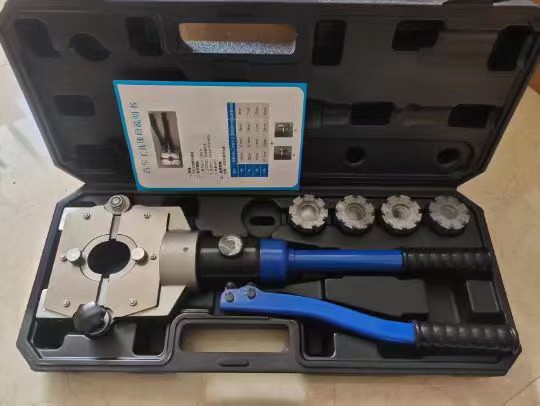 Auto air conditioning pipe head pipe pressing machine riveting manual hydraulic aluminum sleeve hose