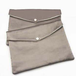 Thickened Silk Portable Silk Computer Bag Tablet PC Charger Data Cable Flip Storage Bag Set