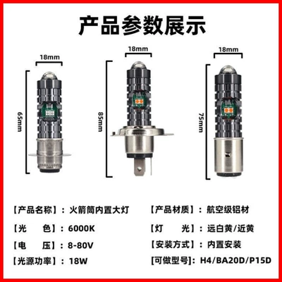 12-80v Modified — Motuoche Motorcycle headlights, headlights
