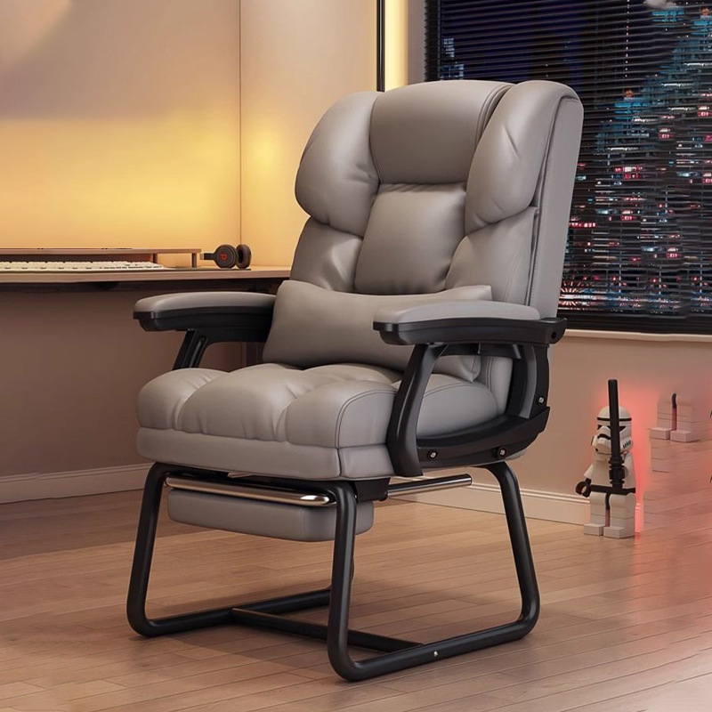 Leisure E-sports Chair Boss Chair Reclining Sofa Chair Home Office Chair Comfortable Bow Chair E-sports Computer Chair