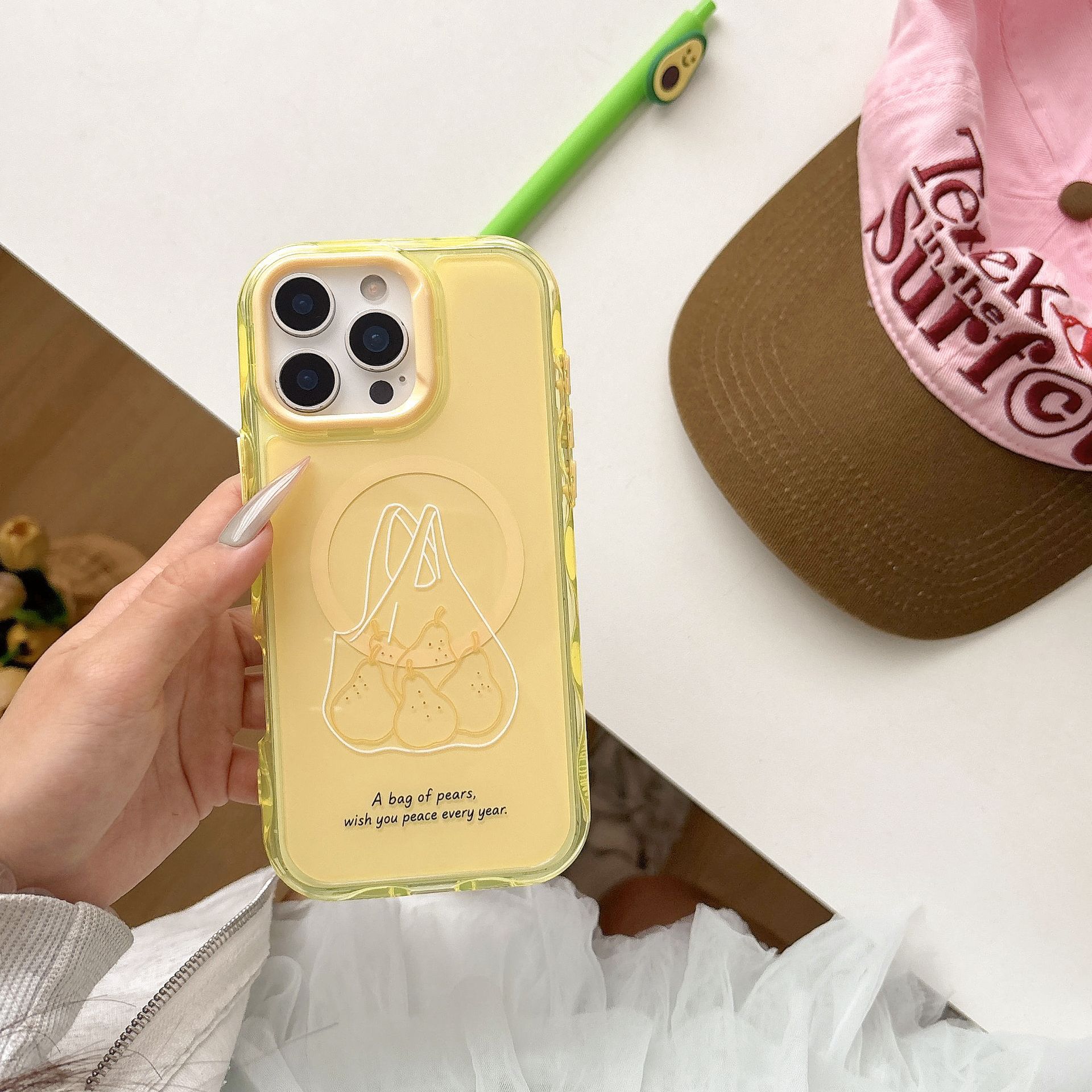 Bolsa de compras de Apple magnética creativa personalizada para Apple 16ProMax funda para teléfono móvil 15Pro Fun 14/13 Nuevo