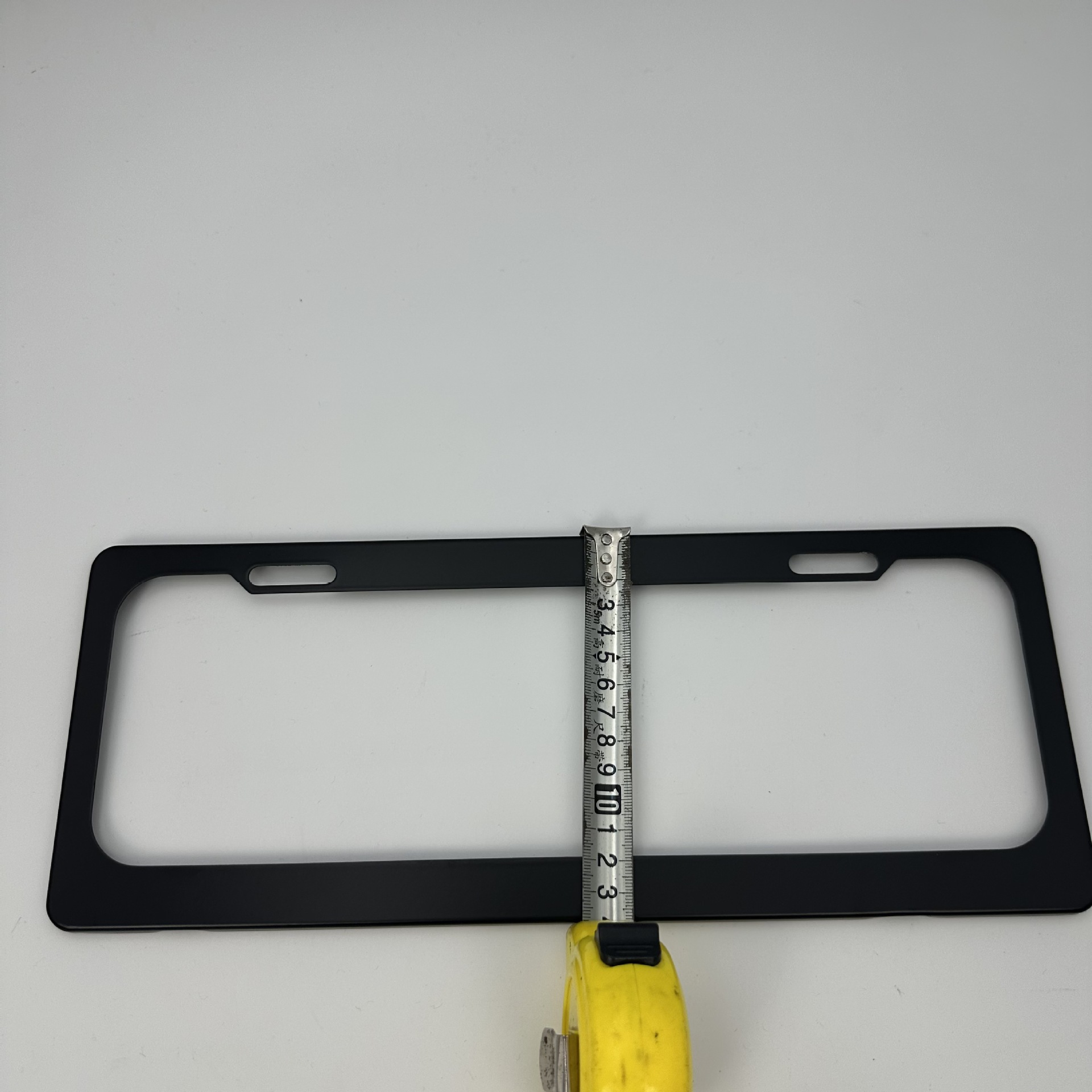 Solomon Islands Printed License Plate Frame Aluminum Alloy Narrow Edge Hollow Car License Plate Holder Foreign Trade Multi-Specification License Plate Frame