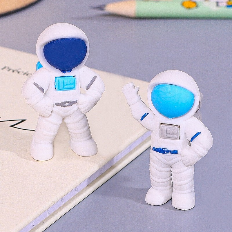 Astronauta astronauta estilo goma nueva goma tridimensional desmontable juguetes de regalo navideño para niños ceremonia de apertura