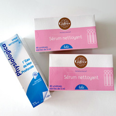 French Gifrer Skin Lei Sea Salt Nasal Drops Baby Nasal Wash Nasal Spray Cleaning Spray Small Bottle Drops 40