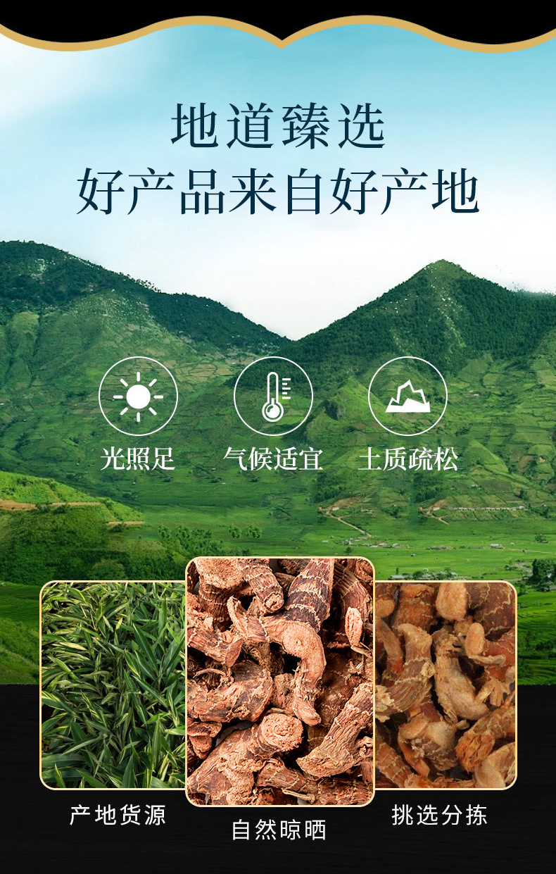 Gao Liang Jiang Powder (Alpinia officinarum) — Dried Galangal Rhizome Spice for Cooking & TCM Blends overview