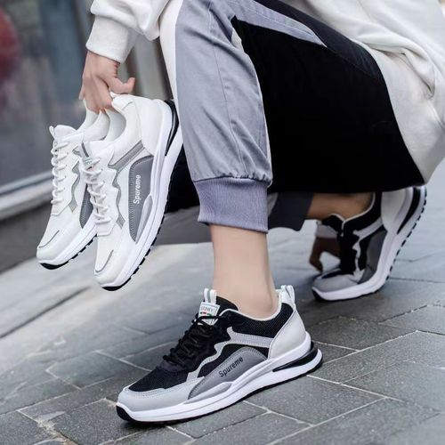 Summer casual shoes, men's shoes, summer mesh shoes, breathable mesh shoes, men's sports shoes, student running shoes, dad trendy shoes