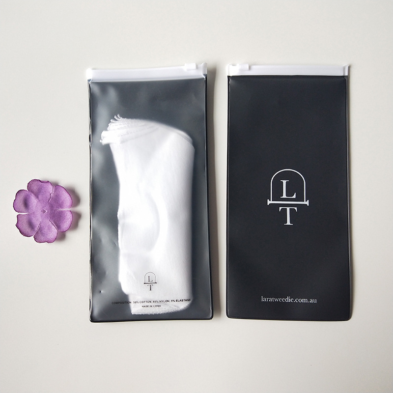 厂家供应eva磨砂袋 EVA袜子包装袋eva塑料袋各种尺寸服装袜子包装