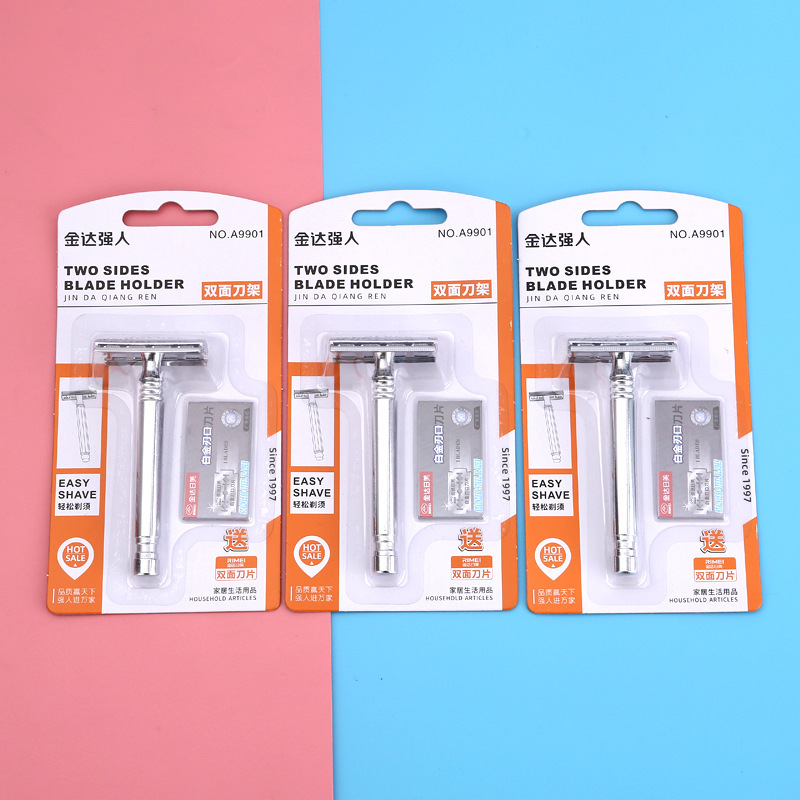 Strong manual Shaver stainless steel shaving knife men's old-fashioned shaving knife shaving blade shaving knife armpit hair knife