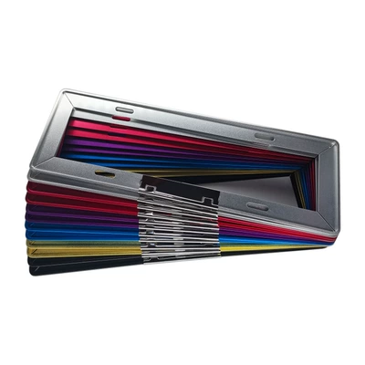 License plate holder/license plate holder: rounded license plate frame Apple license