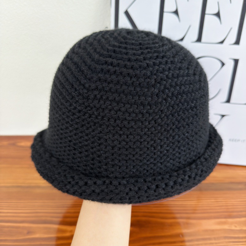 Sombrero Pescador Tejido para Mujer de Lana Cálido para Otoño e Invierno image 8