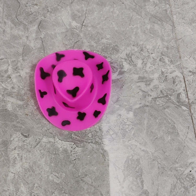 Regalo Little Yellow Duck Sombrero Mini Sombrero de vaquero Sombrero de paja Sombrero de jazz Decoración de muñeca Sombrero Accesorios para sombreros Lote