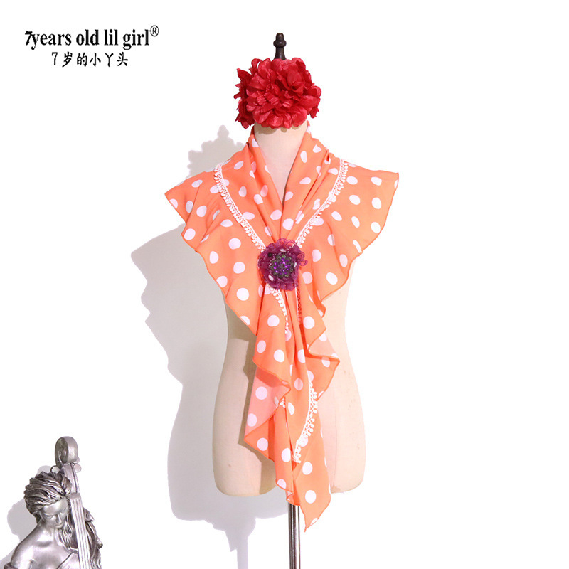 Dance Clothing Flamenige Chiffon Scarf Shawl Brand Wholesale Bk429