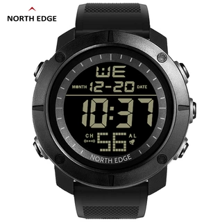 Digital Watches World Time Alarm Sport Stopwatch Wristwatch
