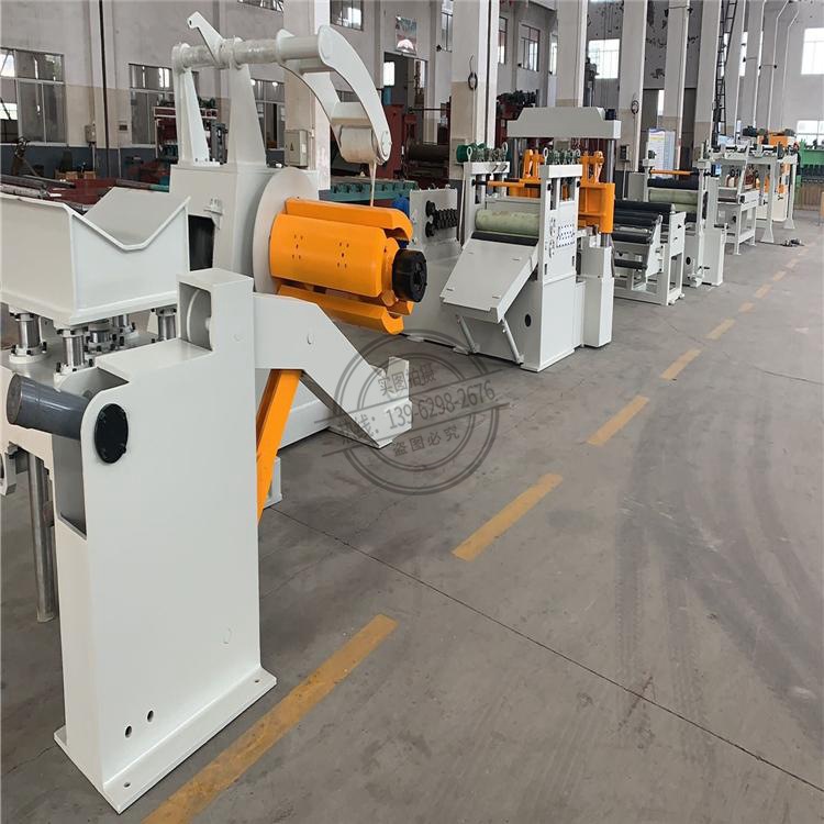 制造成型机压平机装置板料校平机校直码垛滚压机生产线铁板自动化