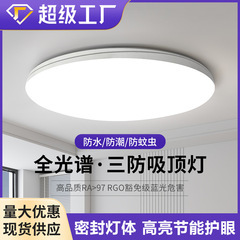 LED スリープルーフシーリングランプラウンドバルコニーバスルームバスルームキッチンバスルームランプモダンな目の保護リビングルーム通路廊下ランプ