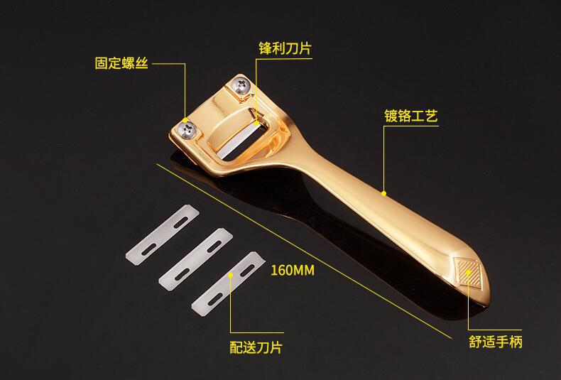 Leather Thinning Knife, Skinning Tool, Leather Thinning Tool, Handmade Leather Carving Art Tool, Leather Thinning Device