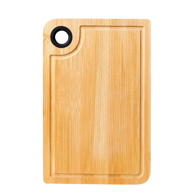 Double-sided fruit classification chopping board household small size portable chopping board dual-use full solid whole bamboo cutting board three-piece set wholesale