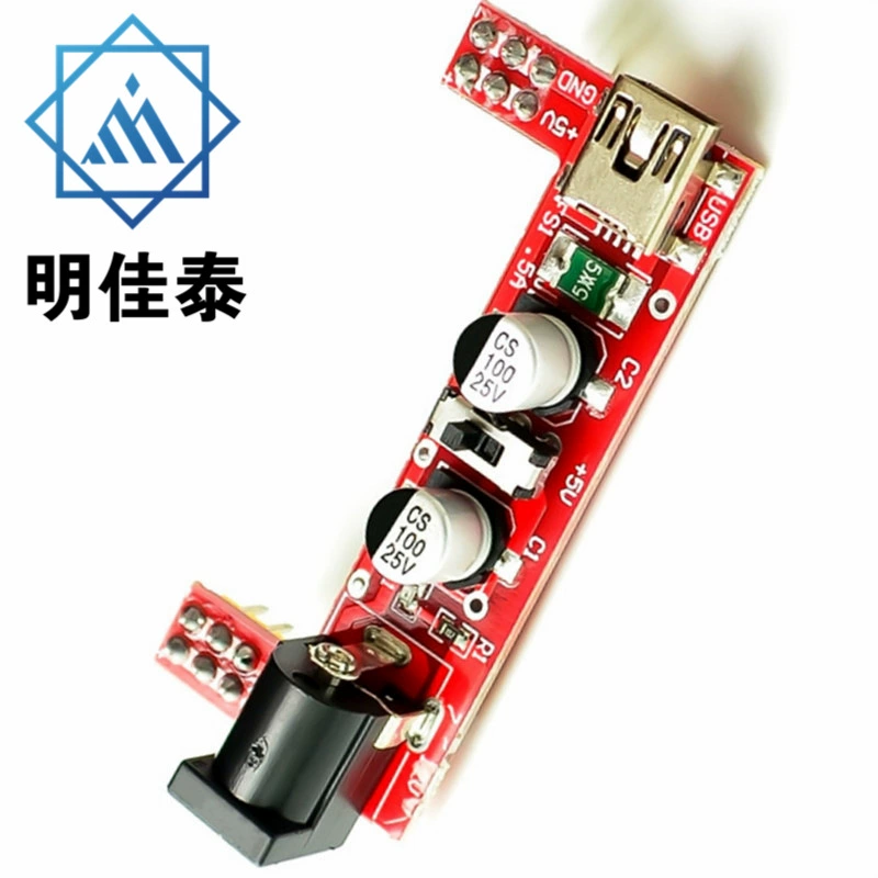Power supply, red module, 5v, 3, 3v
