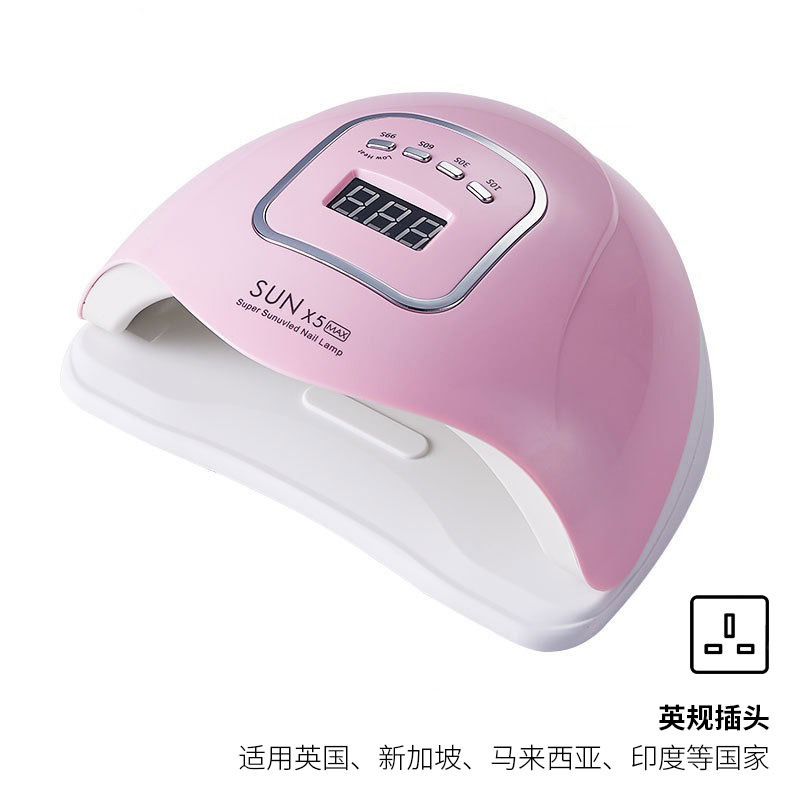 Lámpara de uñas, máquina de uñas de secado rápido 150w, lámpara de fototerapia, tienda de uñas, lámpara para hornear uñas, pegamento para esmalte de uñas, lámpara de fototerapia de uñas transfronteriza