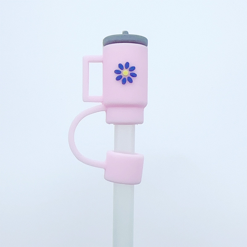 Creativo transfronterizo 10mm tapa de pajita Amazon temu caliente tapa de pajita de garra de gato tapa a prueba de polvo tapón de pajita al por mayor