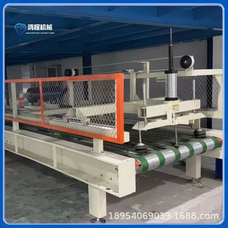 氧化镁防火板生产线全自动滚压型匀质板设备鸿程玻镁板制板机