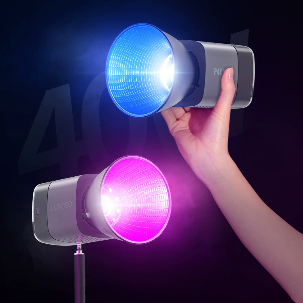 LUXCEO P40WRGB Фотографическое заполнение лампы портативный MINI Карманный COB заполнение лампы для наружной съемки ручная лампа
