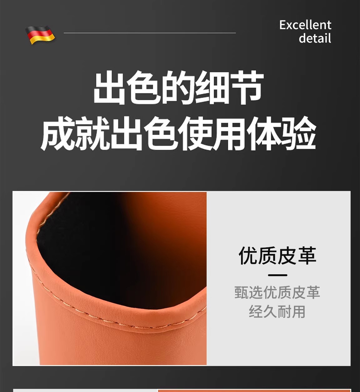 Cross-Border Car Seat Door Cup Holder, Car Passenger Seat Storage Bag, Car Beverage Holder, Portable