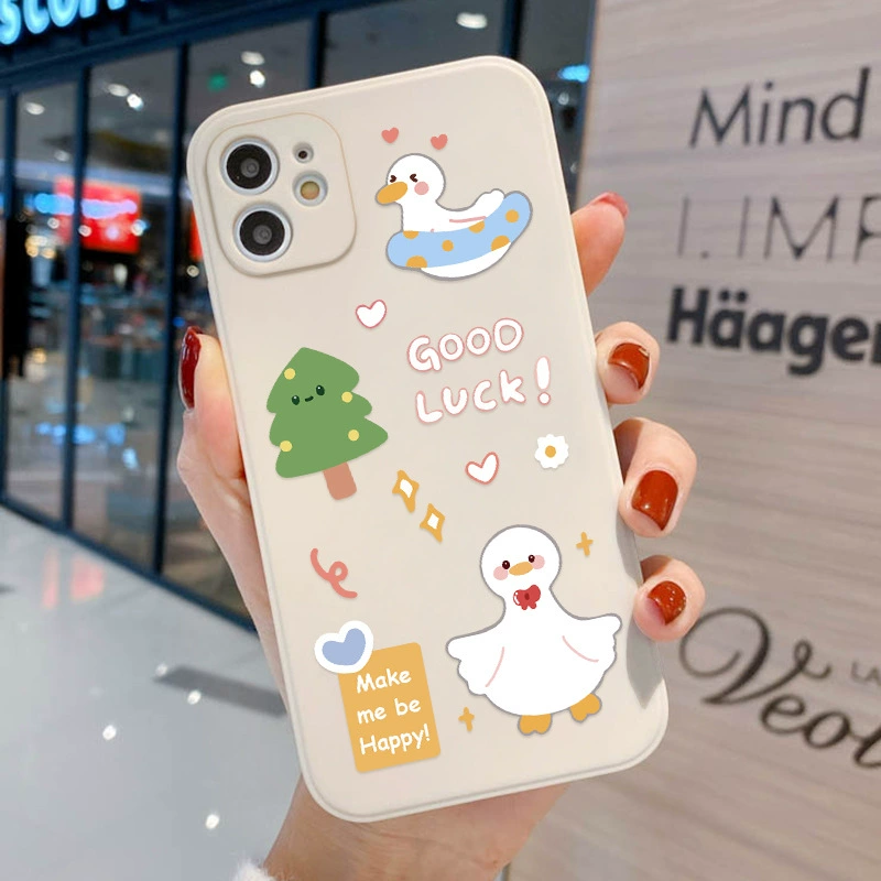 Совместимый чехол для Apple, мультяшный дизайн, iPhone 12 Pro, телефон XS Max, 13, с медвежатами