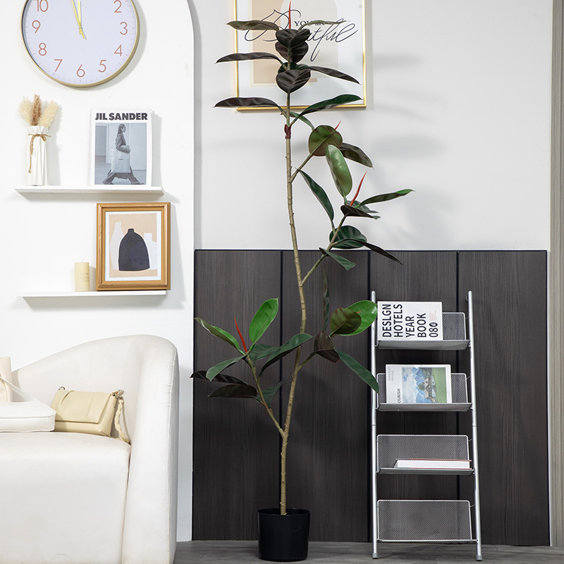 Planta artificial de lujo tipo “Ave del Paraíso”, diseño europeo de alta gama, ideal para decoración interior de sala u oficina