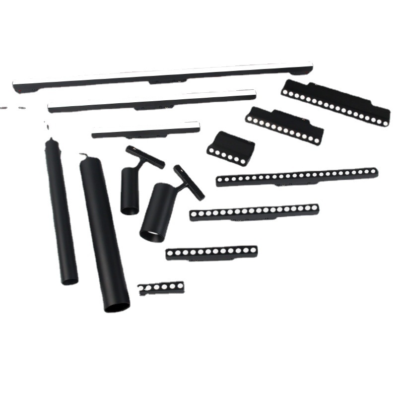 Luz de la pista magnética incrustado brillante y oculto foco sin marco sala de estar sin luz principal de Iluminación LED Luz de tira