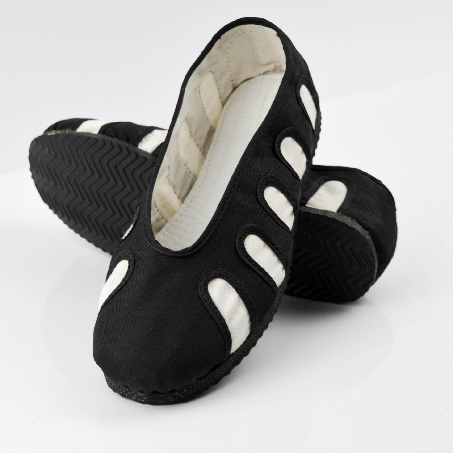 夏季帆布修行鞋男轻便十方鞋手工练功鞋布鞋子武当功夫太极鞋女