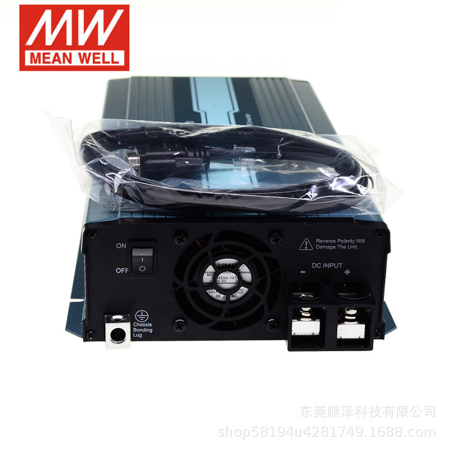 明纬电源NTU-1200W正弦波UPS逆变器CN/UN/EU 112/224/248 转220V