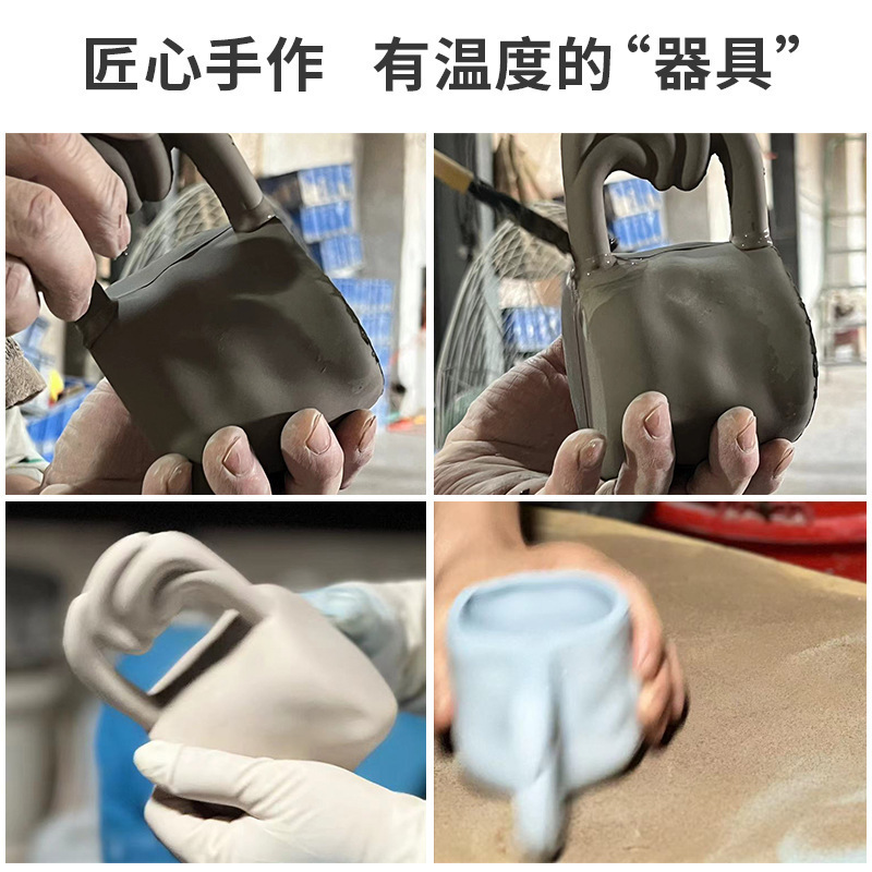 致三尺浪马克杯高级感陶瓷水杯家用结婚生日礼物早餐杯咖啡杯梵高|undefined