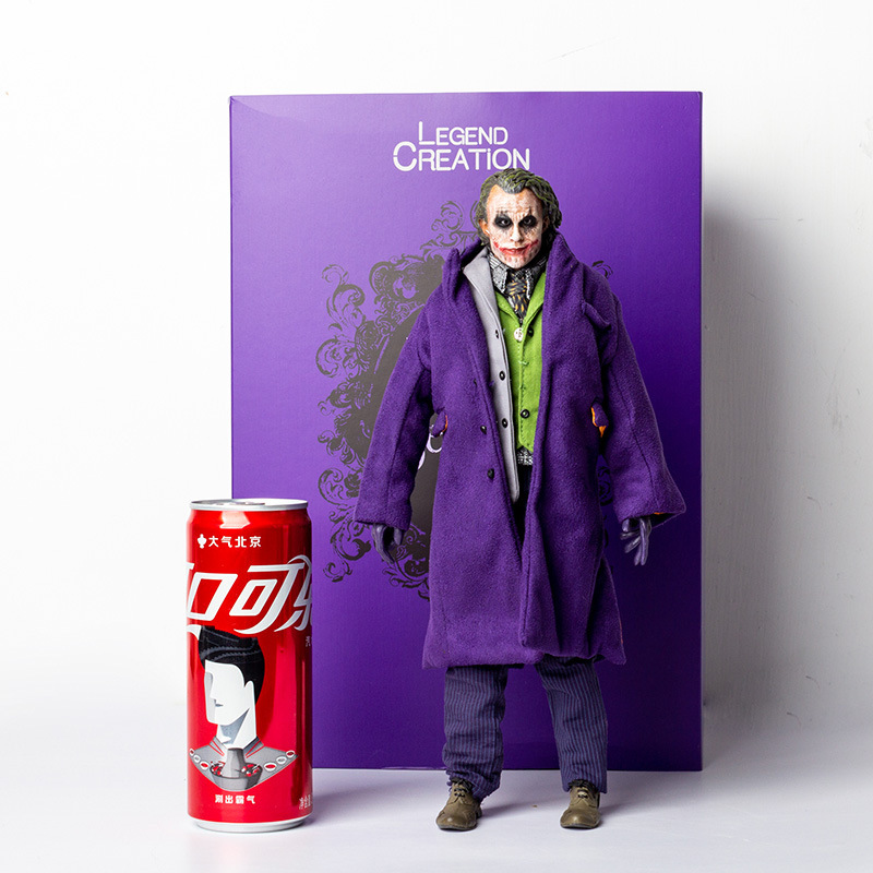 HC小丑手办希斯莱杰蝙蝠侠黑暗骑士可动影视模型3 4代布衣人偶
