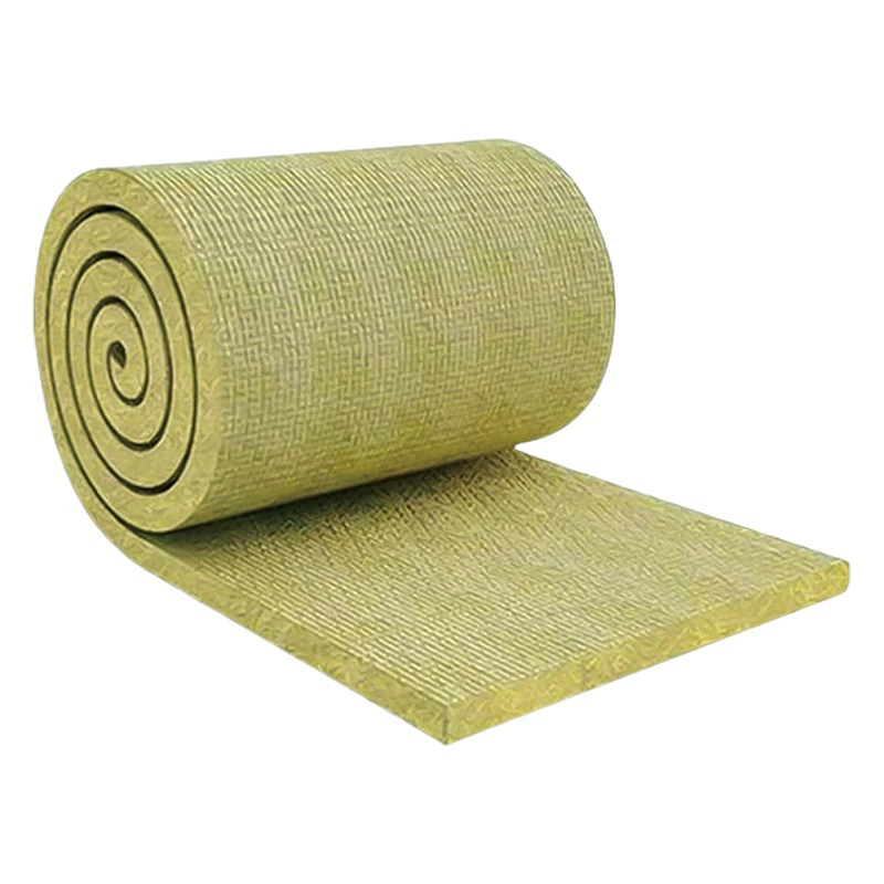 Огнестойкий минеральный войлок из каменной ваты 100 мм для изоляции труб, 80k огнеупорный рулонный войлок из каменной ваты, минеральный рулонный войлок, огнеупорный и теплоизоляционный