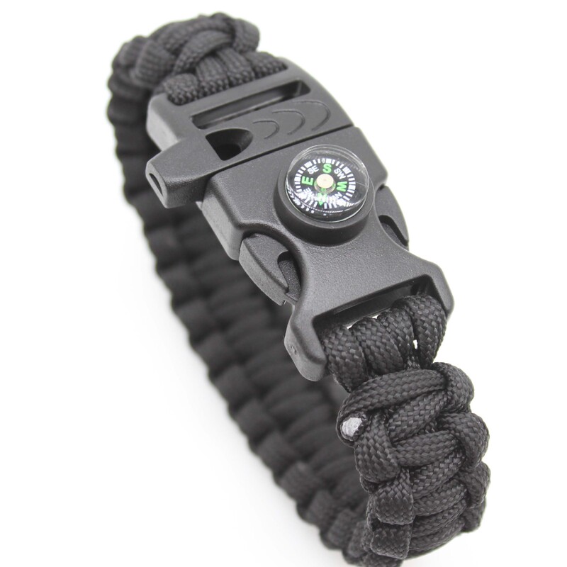 Umbrella Rope Bracelet Multifunctional Woven Bracelet Seven-core Umbrella Rope Outdoor Survival Emergency Wrist Rope Bracelet Wilderness Adventure Umbrella Rope Bracelet Multifunctional Woven Bracelet Seven-core Umbrella Rope Outdoor Survival Emergency Wrist Rope Bracelet Wilderness Adventure