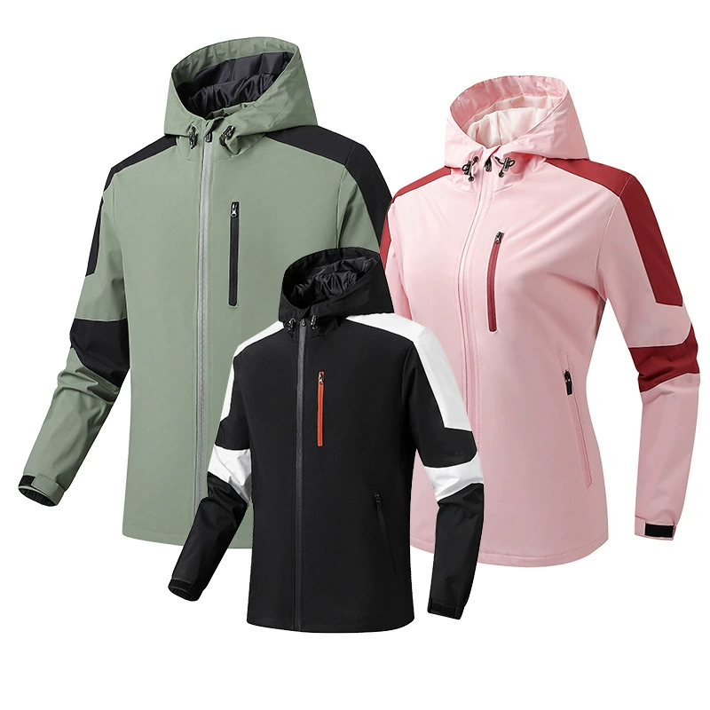 Однослойная куртка для родителей и детей на открытом воздухе для мужчин и женщин ветрозащитная водонепроницаемая детская ветровка для весны и осени