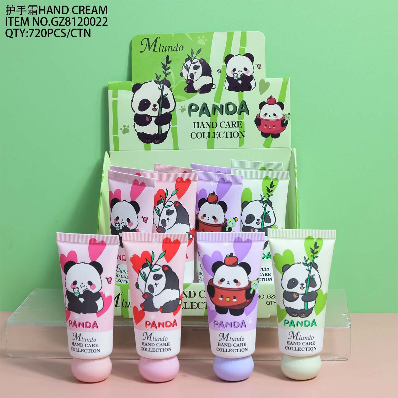 Mlundo hidratación humectante lindos dibujos animados crema de manos suave invierno invierno crema de manos humectante anti-seco