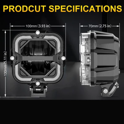 Roof Light Square Led Spotlight, Pickup