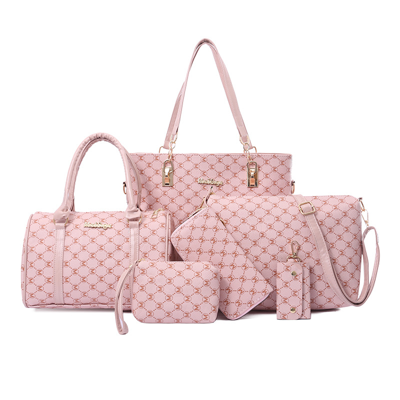 2024 New Fashionable and Trendy Six piece Set Mother Single Shoulder Crossbody Handbag Women's Bag_voghion.com