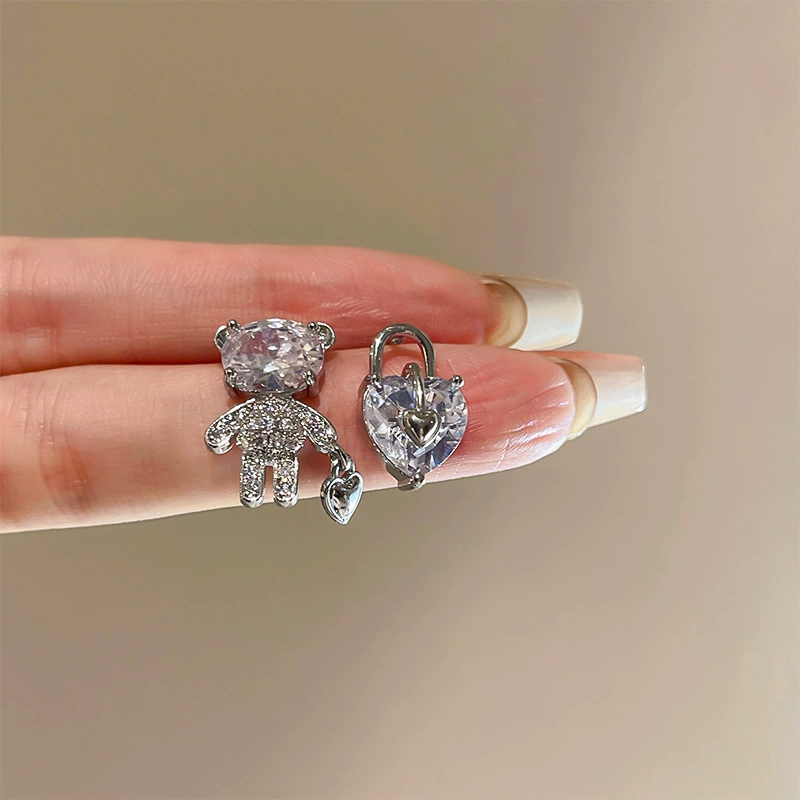 Серебряная игла, цирконы, модные универсальные серьги из жемчуга, стиль высокого качества, стиль «легкая роскошь», оптовая закупка