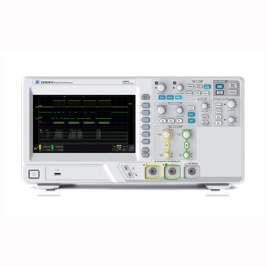 ZDS2012 数字示波器 100MHz，2CH