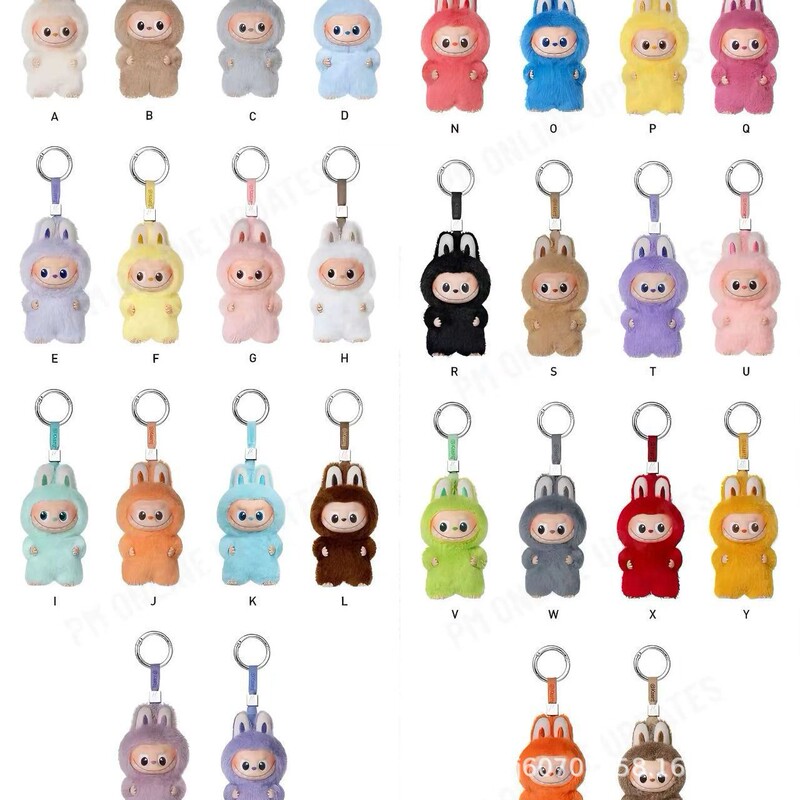 Labubu 4.0 Mini Vinyl Blind Box Labubu 4Th Generation Plush Pendant Bottom Password Series