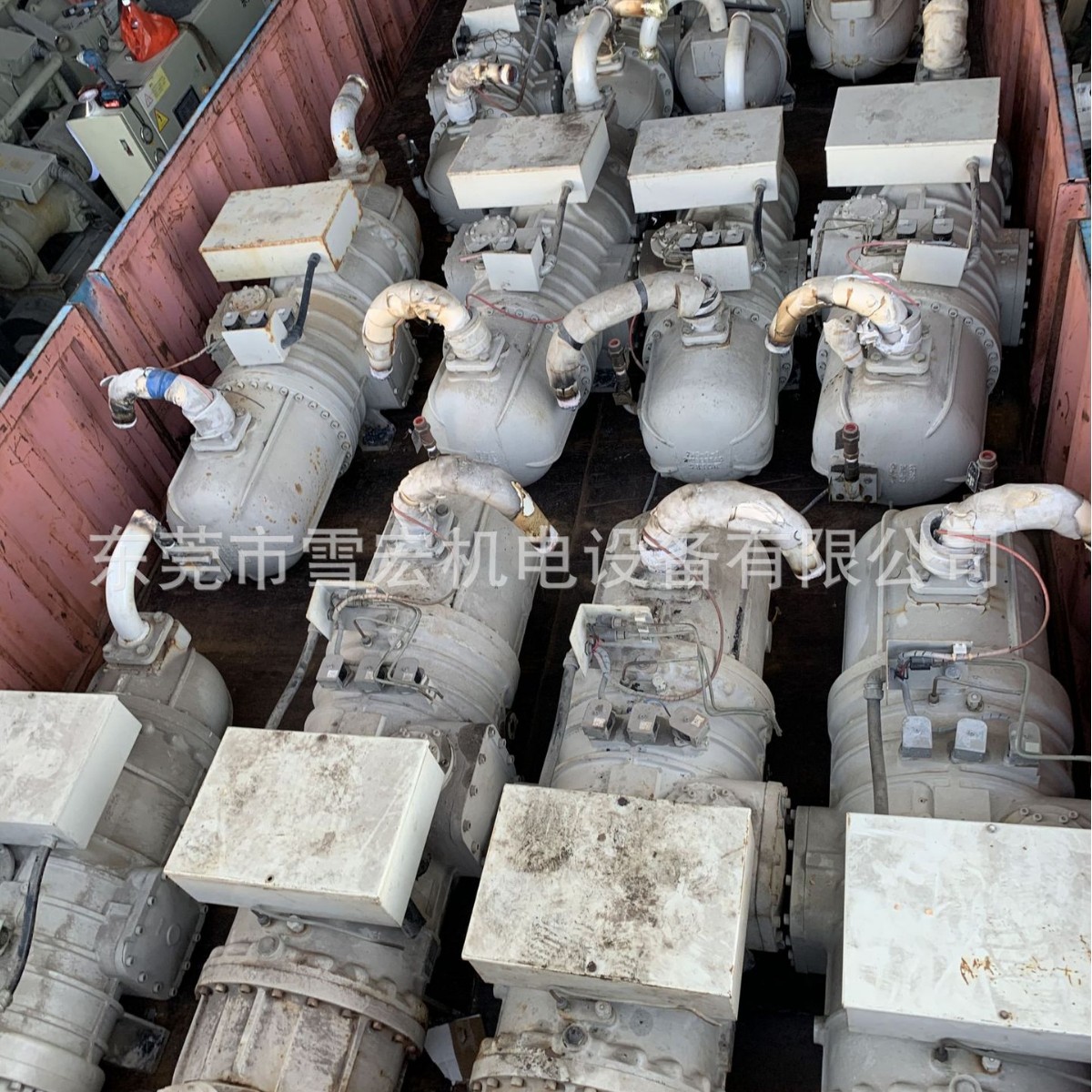 二手大金单螺杆压缩机半封闭压缩机 ZH7W/5LG/5W/7L